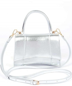 Metallic Color Fashion Swing Bag 111-HPC5631 SILVER